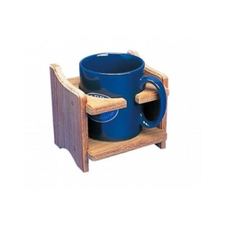 Porte-tasse en teck