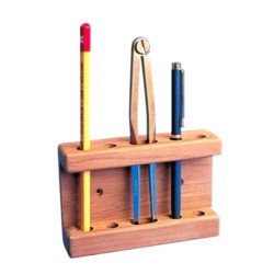 Porte-crayons  teck
