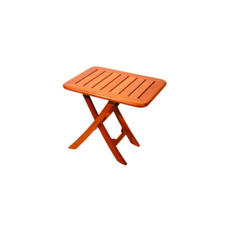 Table d'appoint pliante en teck