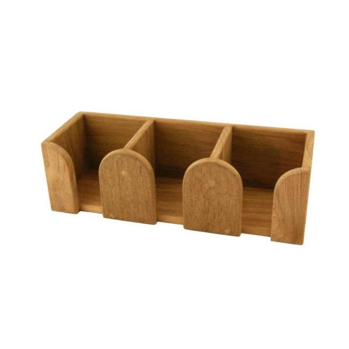 Porte-verres ou tasses en teck