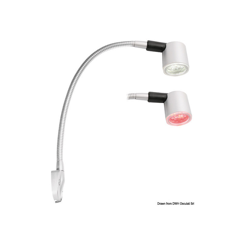 Lampe flexible - tête articulée   