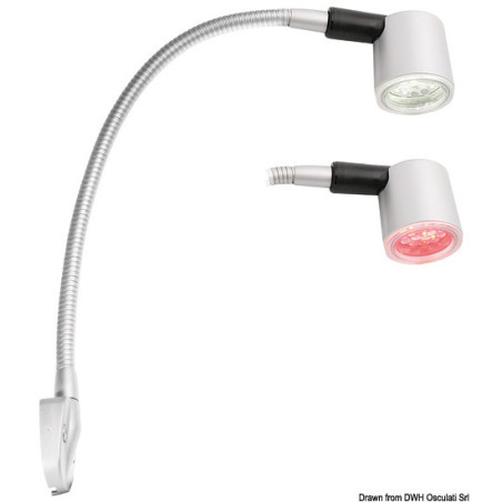 Lampe flexible à tête articulée   