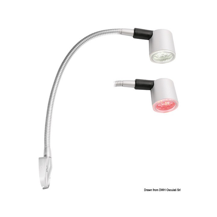 Lampe flexible à tête articulée   