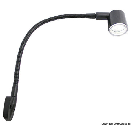 Lampe flexible à tête articulée   