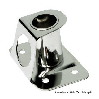 Base mâle inox pour chandelier - 41.173.20