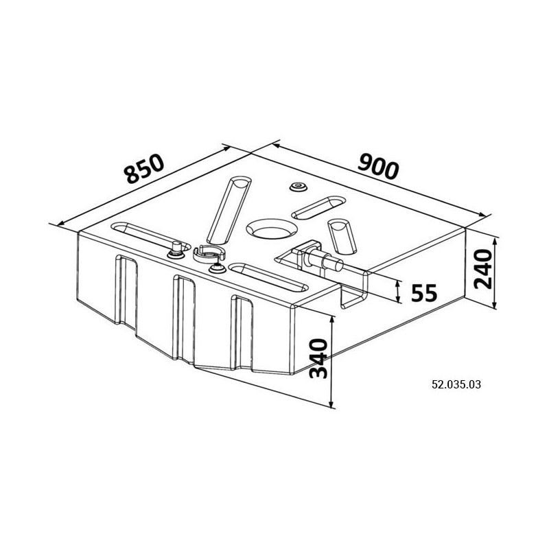 Réservoirs essence / gasoil      