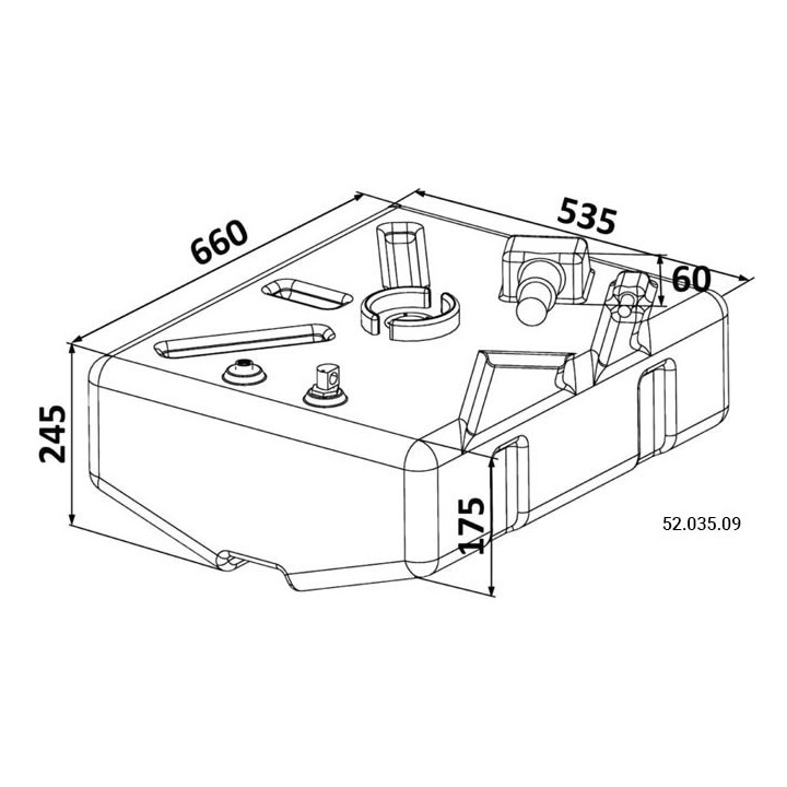 Réservoirs essence / gasoil      