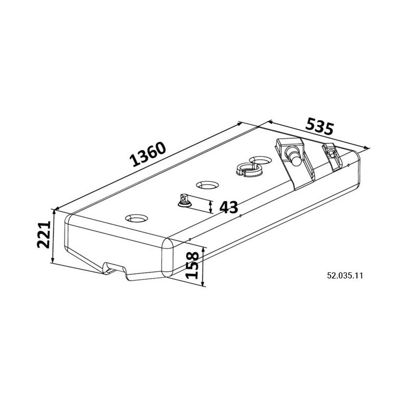 Réservoirs essence / gasoil      