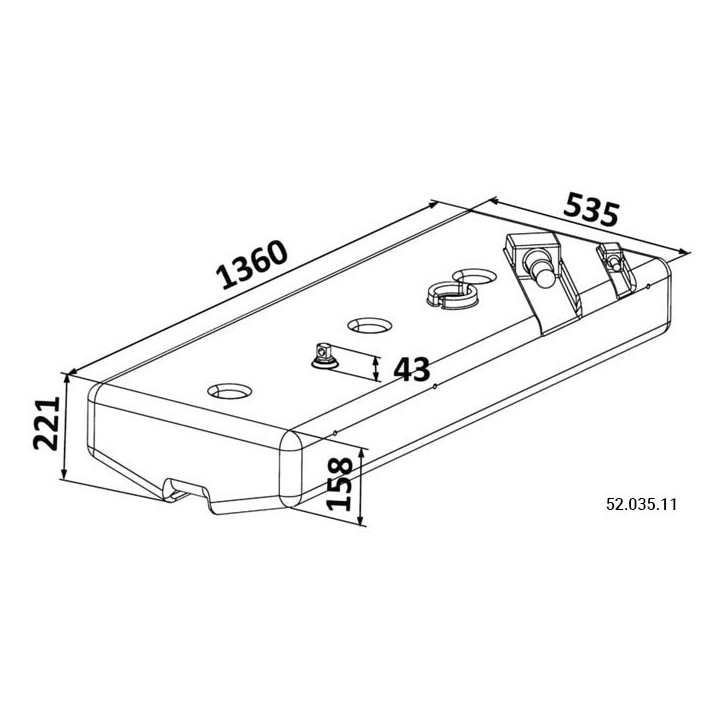 Réservoirs essence / gasoil      