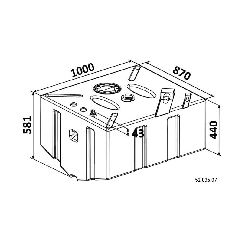 Réservoirs essence / gasoil      