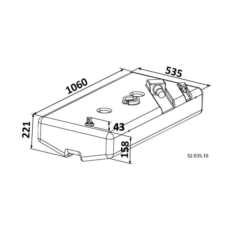 Réservoirs essence / gasoil      