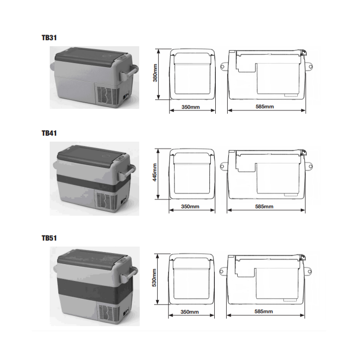 Frigo bahut portable      