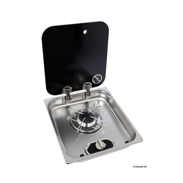 Plan cuisson avec couvercle      