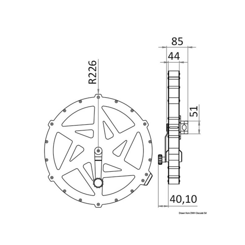 Enrouleur Douglas Marine 