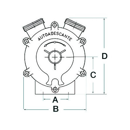 Pompe autoamorçante débrayable