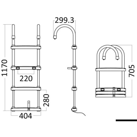 Echelle Eco télescopique 