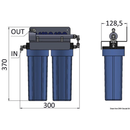 Purificateur d'eau 12/24V 