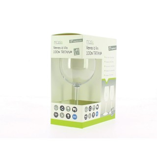 Verres à vin de dégustation tritan (lot de 2) 