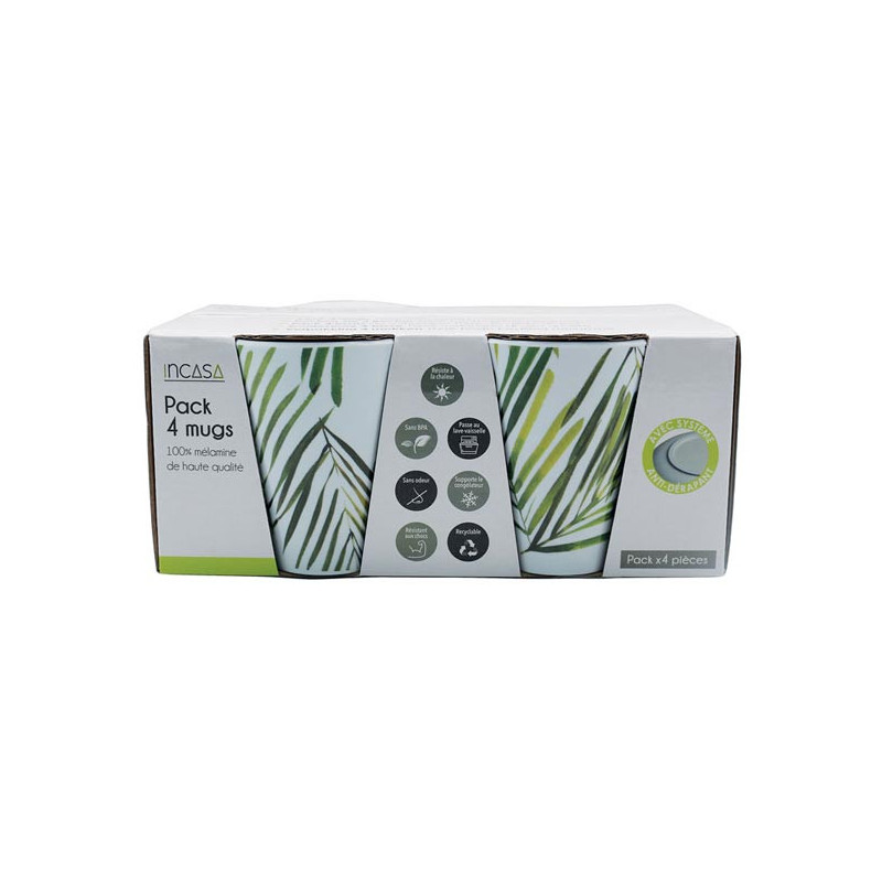 Vaisselle mélamine Tropical 