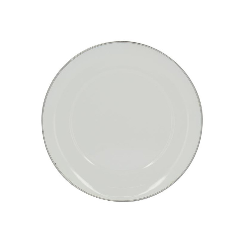 Assiettes en acier émaillé (lot de 4) 