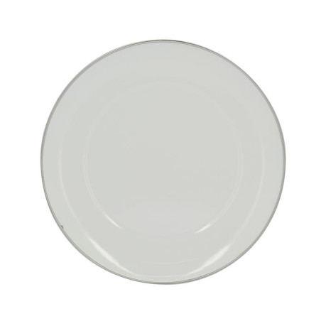 Assiettes en acier émaillé (lot de 4) 