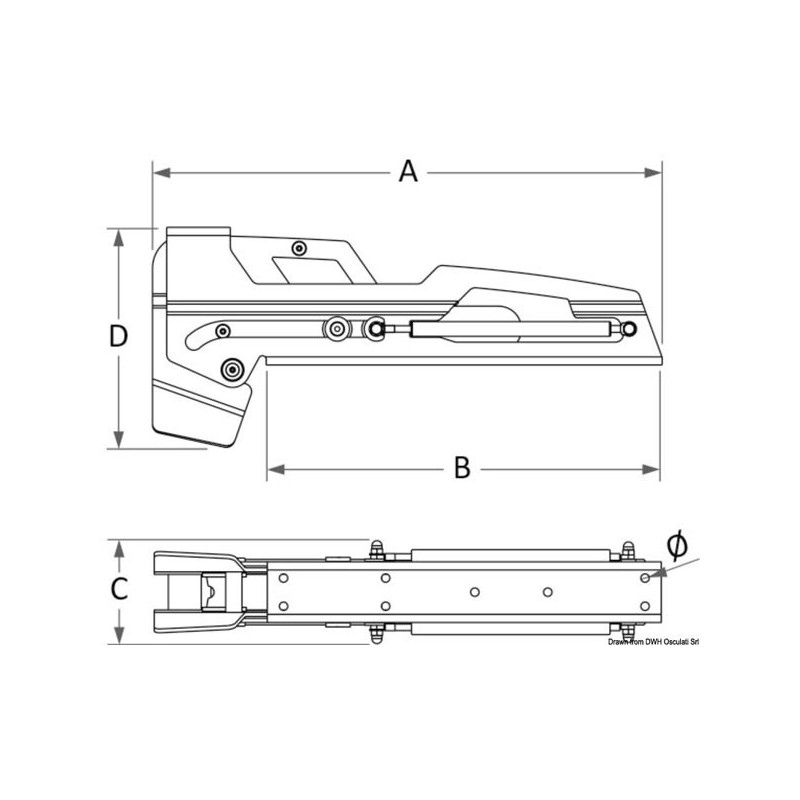 Davier extensible inox 