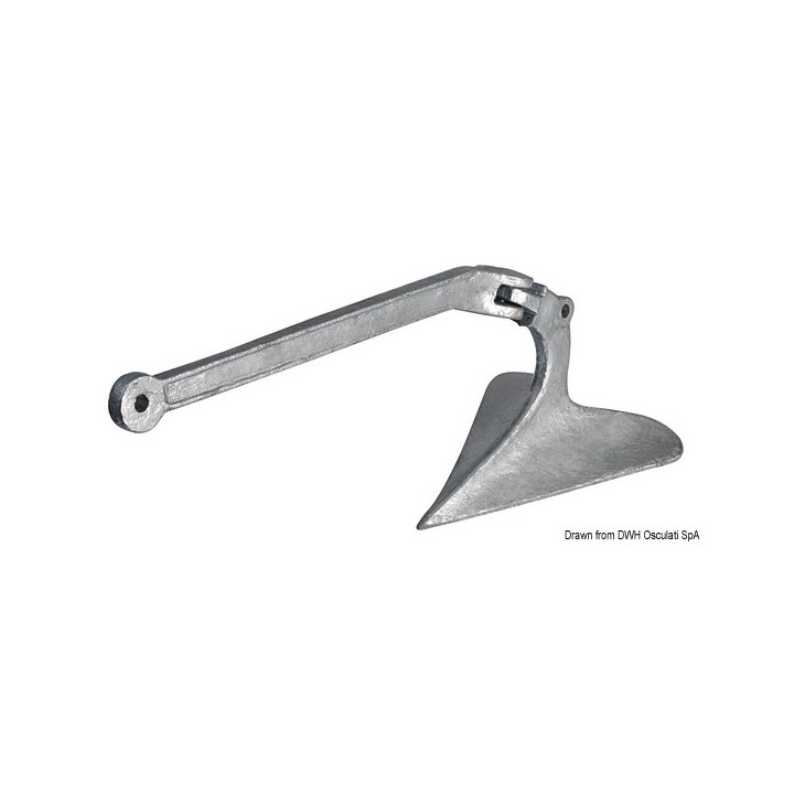 Ancre soc de charrue "Plough".