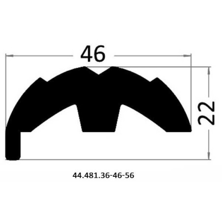 Base PVC pour défenses de quai  