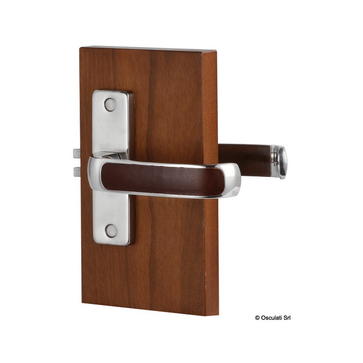 Serrure simple sans blocage pour portes.