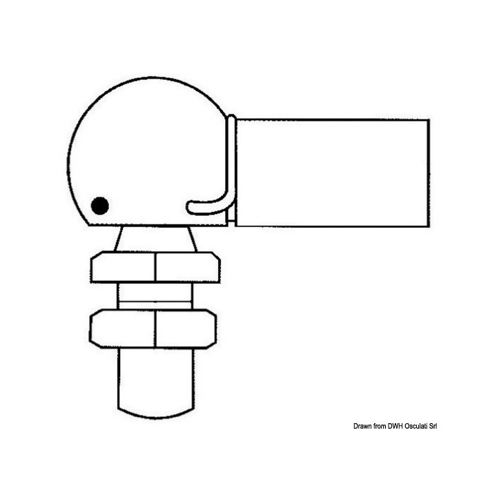 copy of Boule à visser ressort à gaz