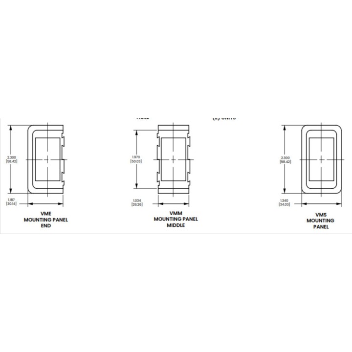 Cadres pour interrupteurs Carlingswitch