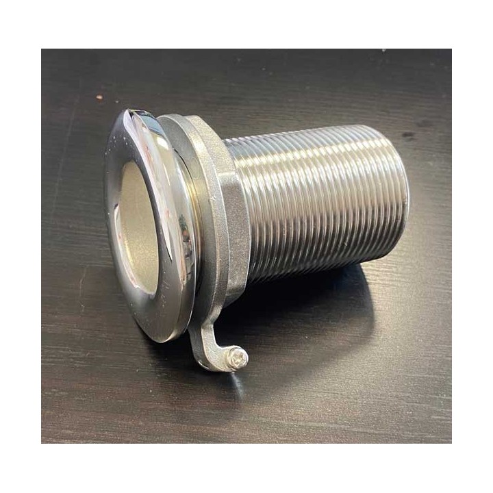 Passe-coque inox - autovideur pour bateau