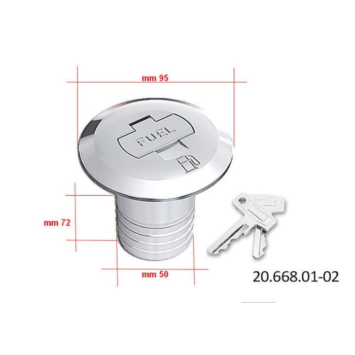 Bouchons laiton à clé