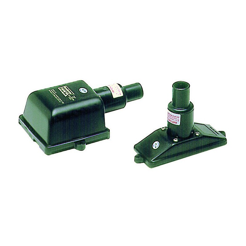 Crépine plastique noir