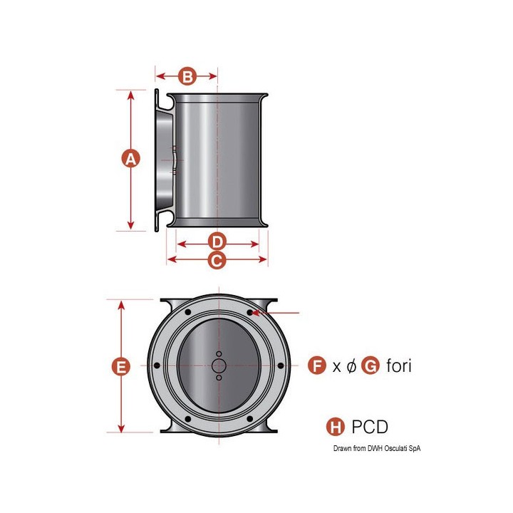 Tunnel pour hélices Lewmar  