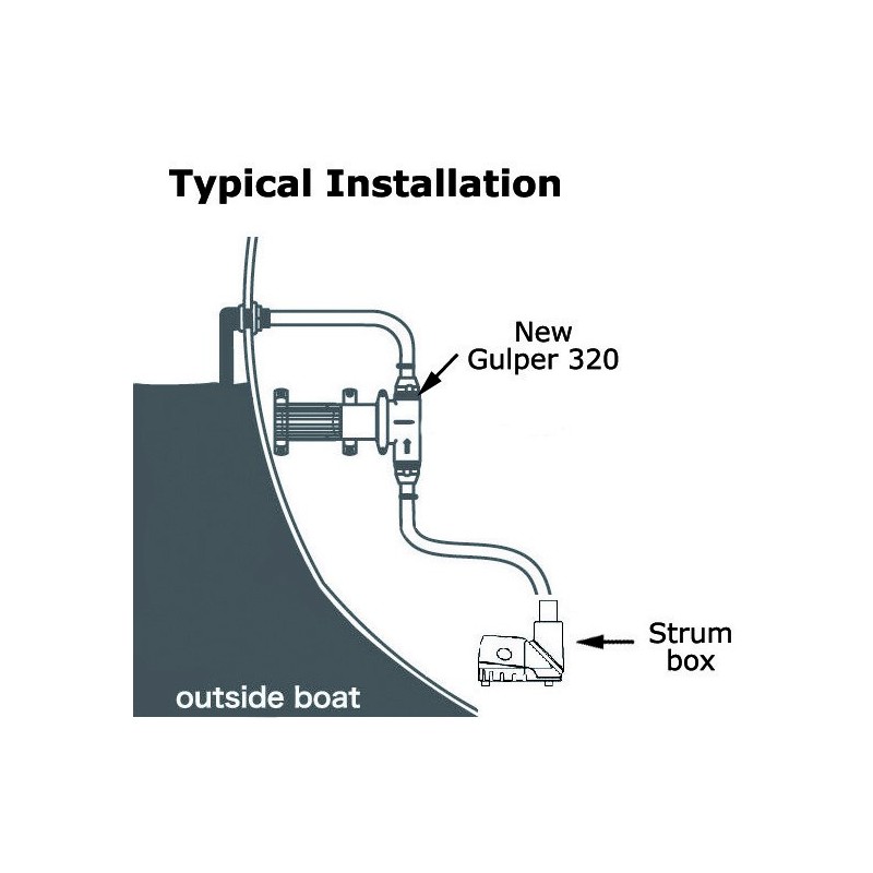 Crépine Whale orientable 