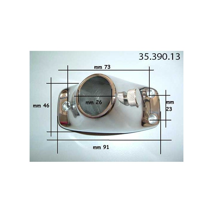Bases pour mâts de pavillons