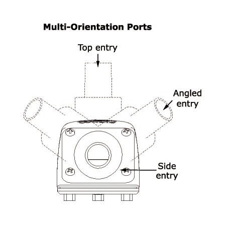 Crépine Whale orientable 