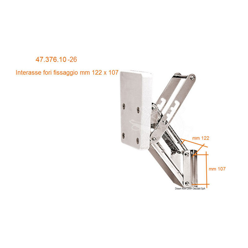 Support moteur à bascule   