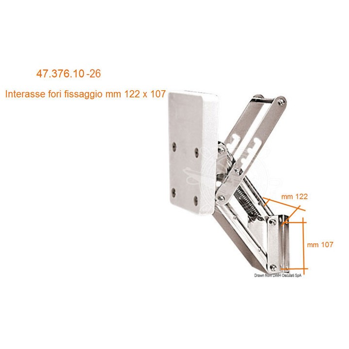 Support moteur à bascule   