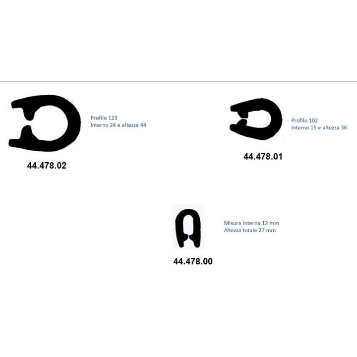 Liston PVC à emboîter