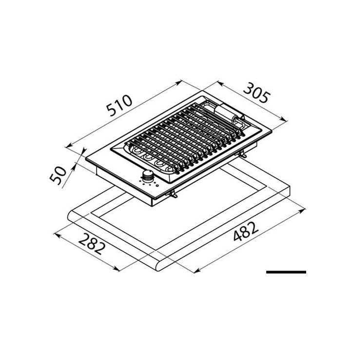 Barbecue électrique 220V 