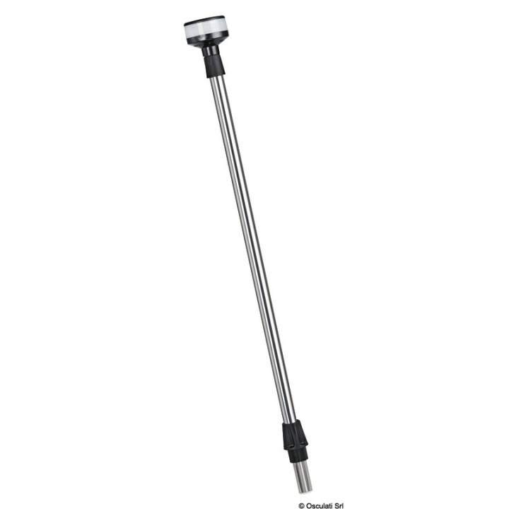 Feu 360° amovible avec hampe télescopique 