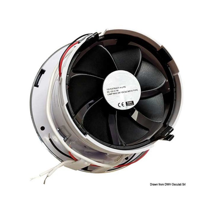 Spot avec aspiration  