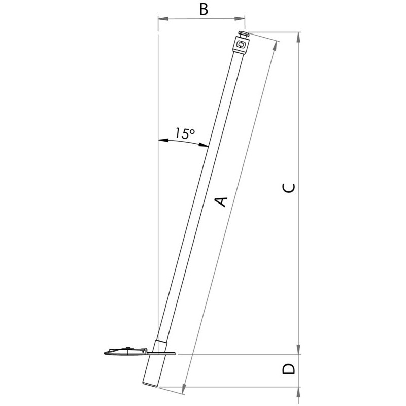 Hampe flexible Système Mickey 