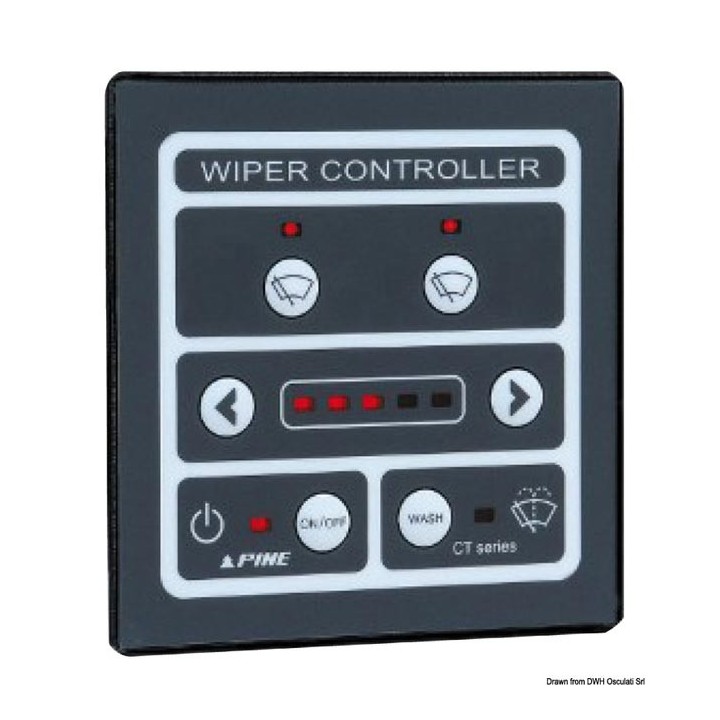 Commande pour 2 essuie-glaces 