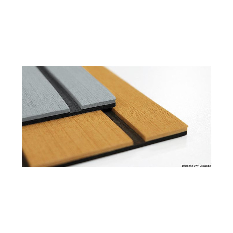 Revêtement autoadhésif imitation teck 