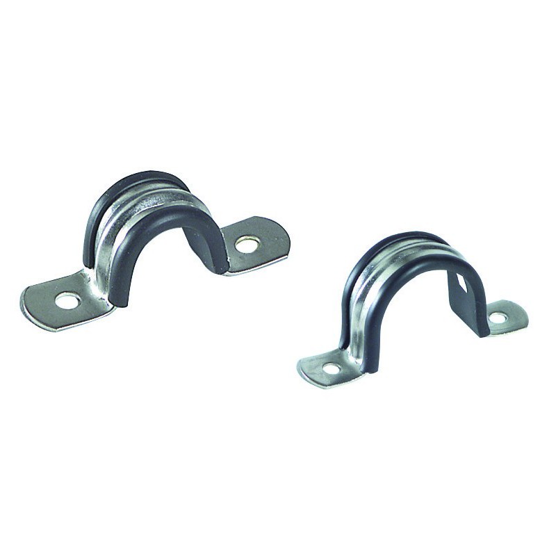 Cavalier caoutchouté en inox 