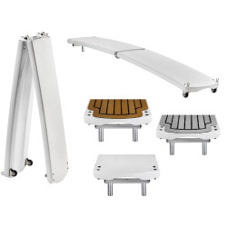 Passerelle pliante ultralégère