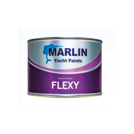 Flexy par Marlin : Peinture - laque flexible semi-brillante pour canots pneumatiques, tissus néoprène; vinyle et PVC.